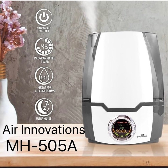 Air Innovations High Performance Cool Mist Ultrasonic Humidifier - Picture 1 of 14